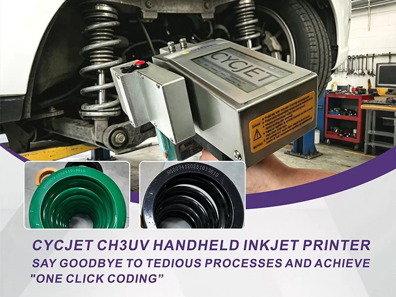 CYCJET CH3UV HANDHANDGEHALTENER INKJET-DRUCKER</p><p><br></p><p><strong>Traditioneller Siebdruck im Vergleich zum CH3UV-Hand-Inkjet-Drucker: Eine Gegenüberstellung von fünf zentralen Vorteilen</strong></p><p><br></p><p><strong>1. Verabschieden Sie sich von umständlichen Prozessen und erreichen Sie „Ein-Klick-Codierung“</strong></p><p>Traditioneller Siebdruck: Erfordert mehr als zehn Arbeitsschritte, darunter Plattenherstellung, Siebspannung, Belichtung, Farbmischung, manuelles Drucken, Trocknung sowie anschließende Siebreinigung. Bei jedem Wechsel der Charge oder des Modells muss eine neue Siebdruckplatte hergestellt werden, was zeitaufwendig und arbeitsintensiv ist.</p><p>CH3UV-Hand-Inkjet-Drucker: Arbeitet vollständig digital gesteuert, wobei weder Plattenherstellung noch Vorrichtungen erforderlich sind. Der Bediener muss lediglich Text eingeben oder Daten über USB-Stick/Netzwerk importieren, um direkt auf die Druckplatte zu drucken. Der Wechsel zwischen Produktionschargen dauert nur wenige Sekunden.</p><p><br></p><p><strong>2. Unterstützt „variable Daten“ und dynamische Barcodes</strong></p><p>Traditioneller Siebdruck: Kann ausschließlich vollständig feststehende, statische Muster oder Texte drucken; er ist grundsätzlich nicht in der Lage, moderne Rückverfolgbarkeitsanforderungen wie „ein Artikel – ein Code“ oder die Echtzeitgenerierung von Produktionszeitstempeln zu erfüllen.</p><p><a href=